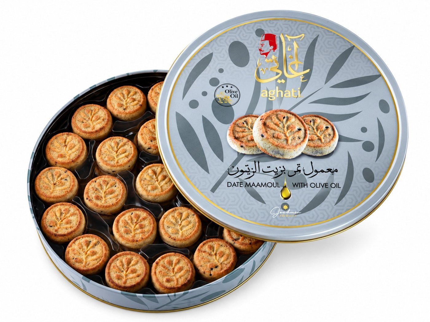 معمول تمر زيت زيتون